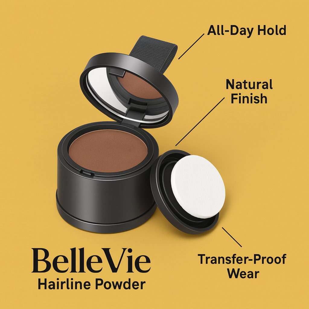 Instant Hairline Powder™ – Bald Spot & Thinning Hair Coverer