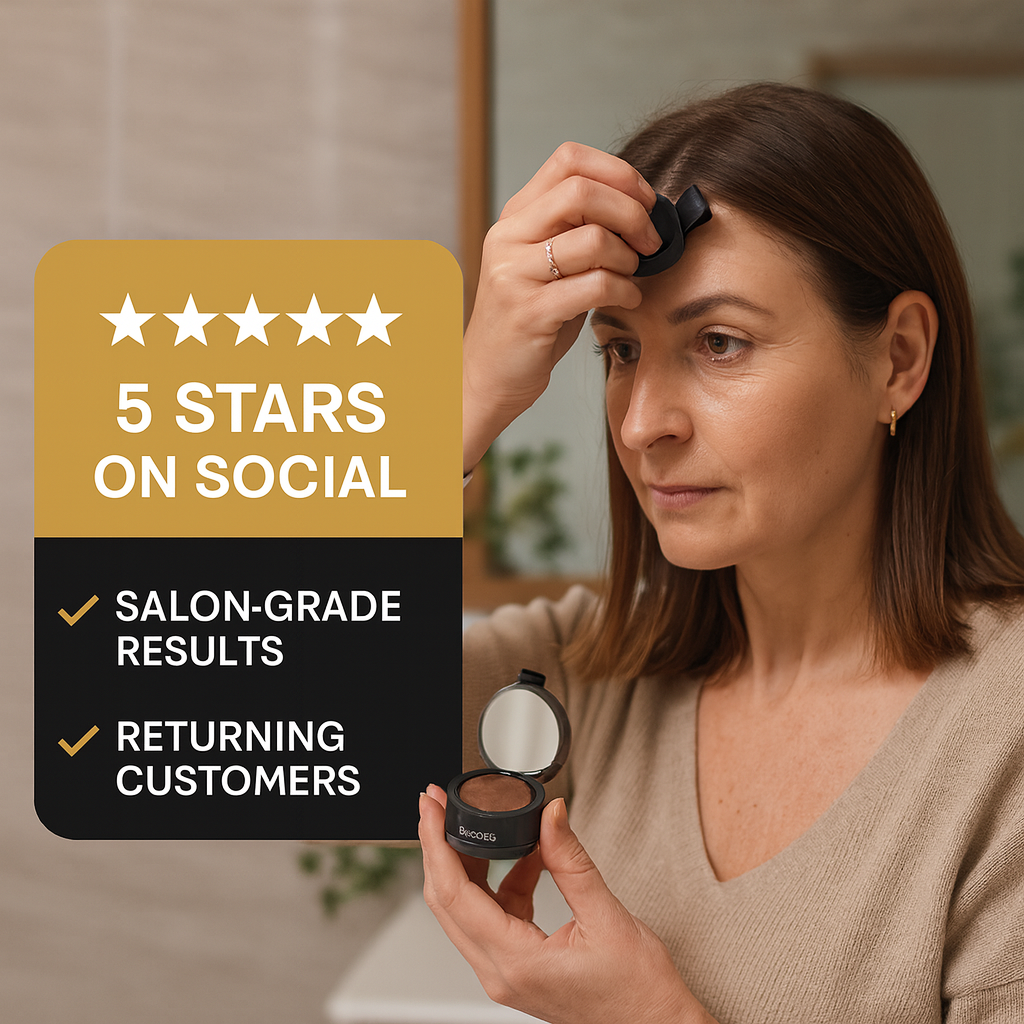 Instant Hairline Powder™ – Bald Spot & Thinning Hair Coverer