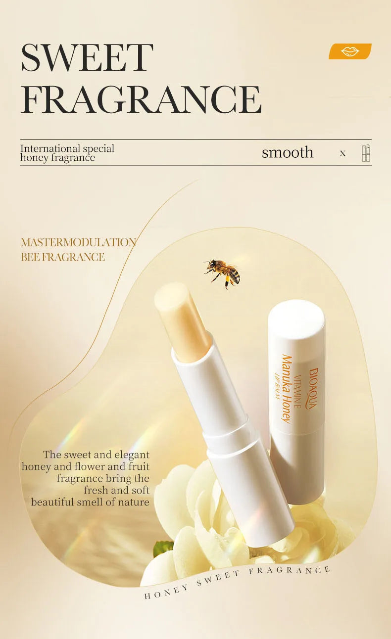 HydraHoney Vitamin E Lip Treatment — Anti-Crack, Long-Lasting Lip Nourishment